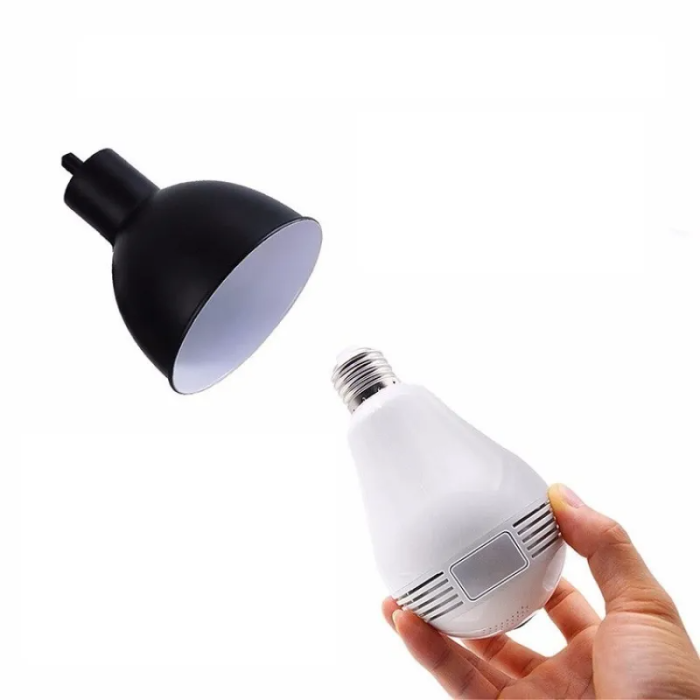 Wifi 360º Panoramic Security Light Bulb With Camera Surveillance Flasheye