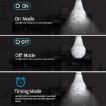 Wifi 360º Panoramic Security Light Bulb With Camera Surveillance Flasheye