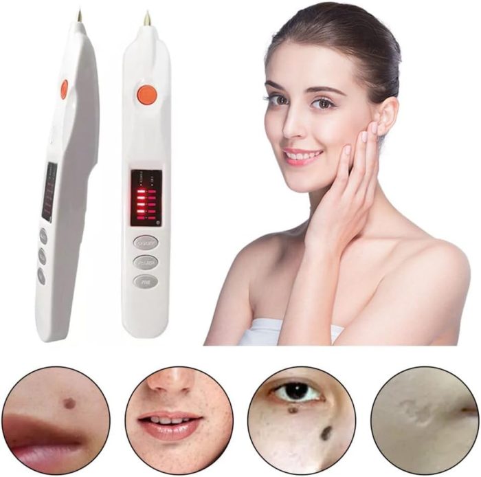 2 in 1 Dot Removal Pen for Removing Tattoos, Freckles, Skin Stains, Wrinkles, Plasma Pen For Skin Tags, Moles, Warts And Tattoos