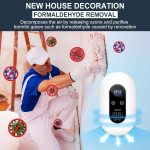 Mini High Output Ozone machine, Ozone Odor Eliminator for Strong Odor 99%, Ozone Generator Air Purifier Household Air Ionizer