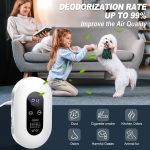 Mini High Output Ozone machine, Ozone Odor Eliminator for Strong Odor 99%, Ozone Generator Air Purifier Household Air Ionizer