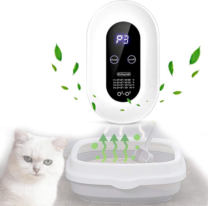 Mini High Output Ozone machine, Ozone Odor Eliminator for Strong Odor 99%, Ozone Generator Air Purifier Household Air Ionizer