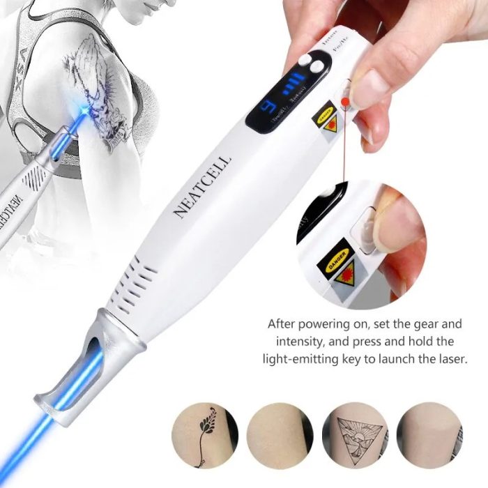 Laser Dot Mole Removal Picosecond Pen, Professional Picosecond Laser Pen For Freckle Tattoo Mole Melanin Acne Removal