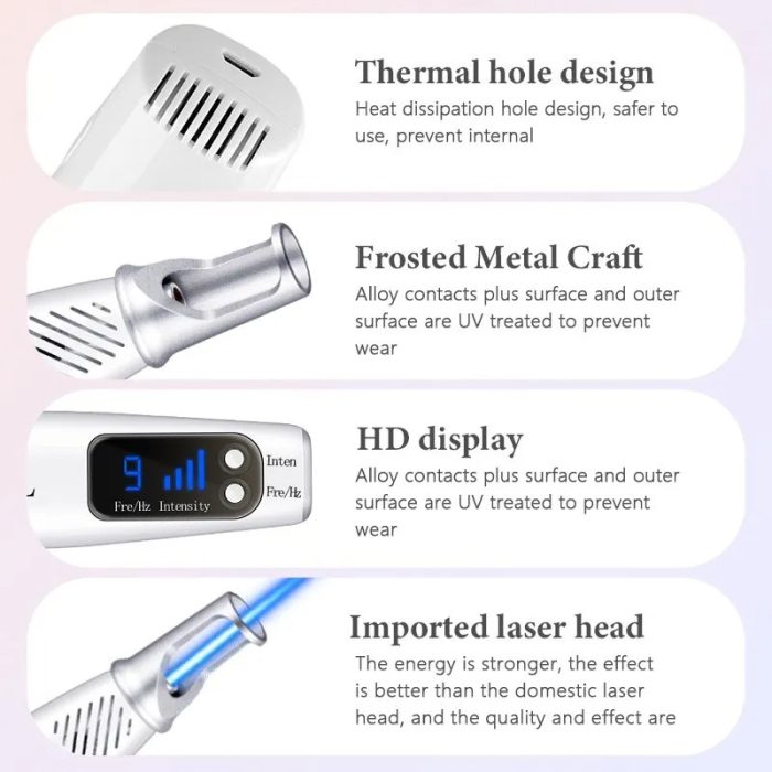 Laser Dot Mole Removal Picosecond Pen, Professional Picosecond Laser Pen For Freckle Tattoo Mole Melanin Acne Removal